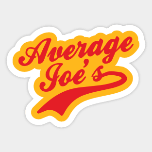 Average Joes Sticker